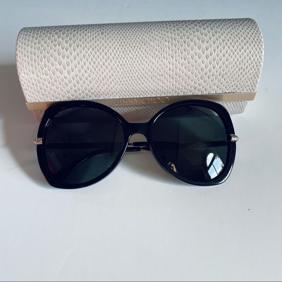 Jimmy ChooWomen's CRUZ/G/S 807M9 Polarized Oversized Sunglasses 58